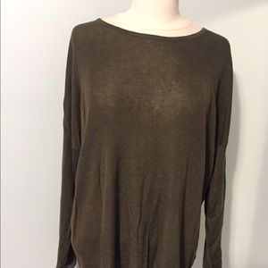 Eileen Fisher Sweater Size LG Green